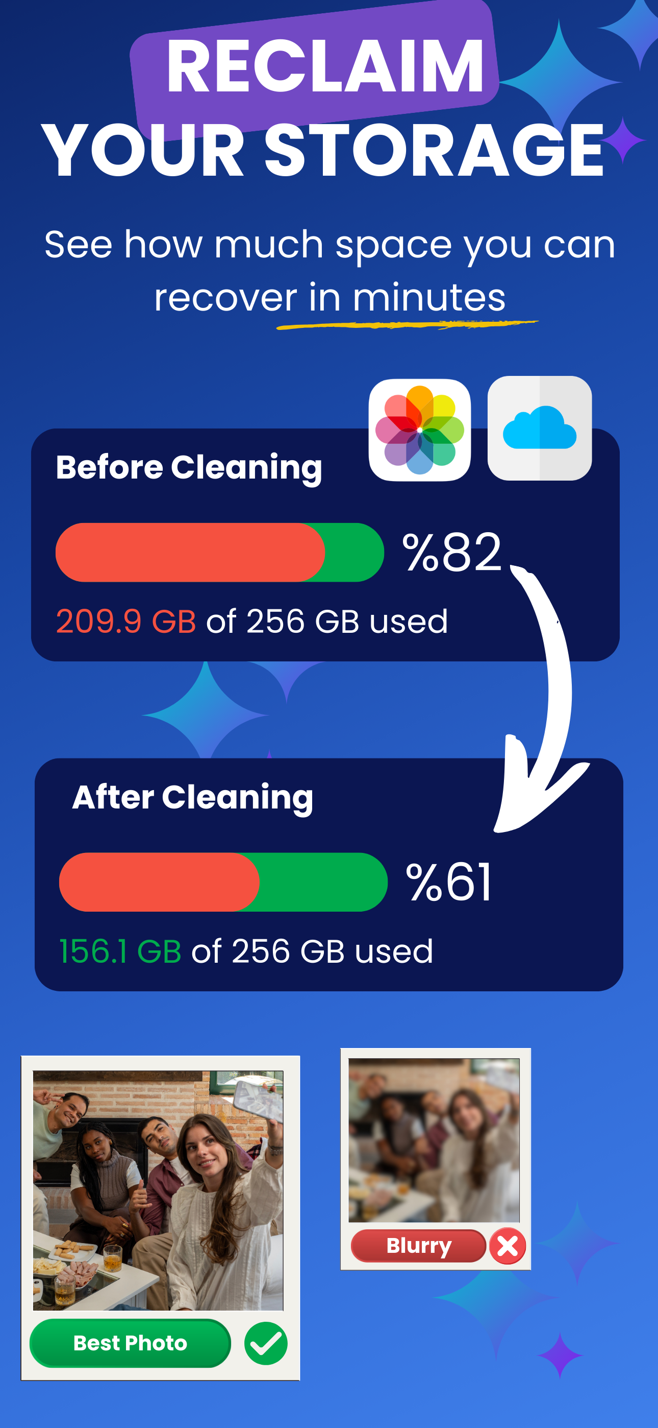 Reclaim Storage Feature